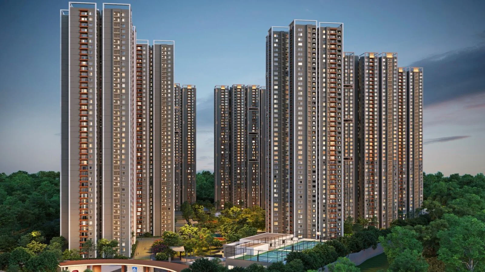 Sobha Wisteria Towers Sports Court