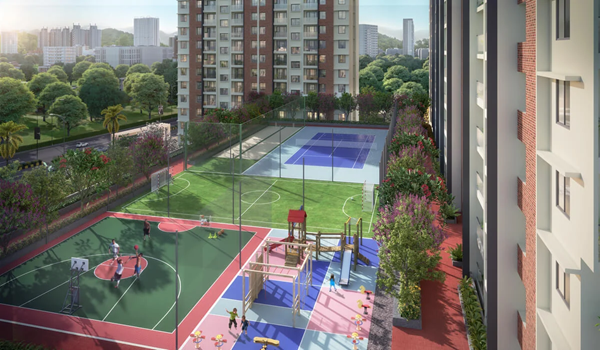 Sobha Wisteria Basket Ball Court