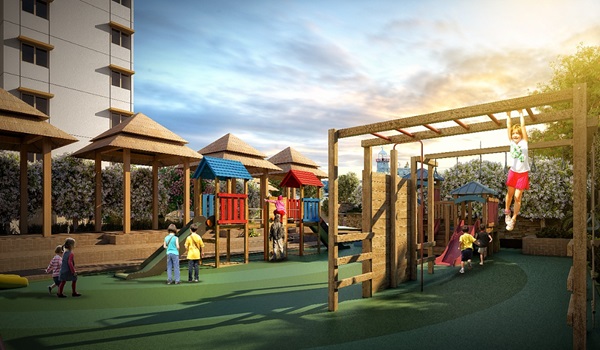 Sobha Wisteria Kids Play Area