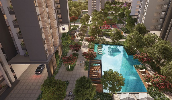 Sobha Wisteria Swimming Pool